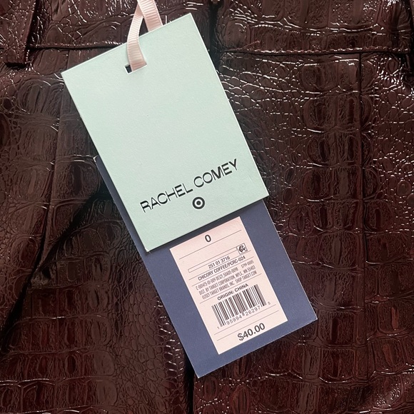 Rachel Comey X Target Faux Crocodile Skin Pencil Skirt In Chicory Coffee - Picture 7 of 7